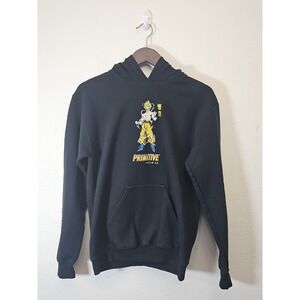 Primitive‎ Dragon Ball Z Hoodie Size Small Black DBZ Goku Super Saiyan